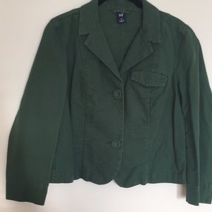 Jacket blazer green, slightly used looks like new